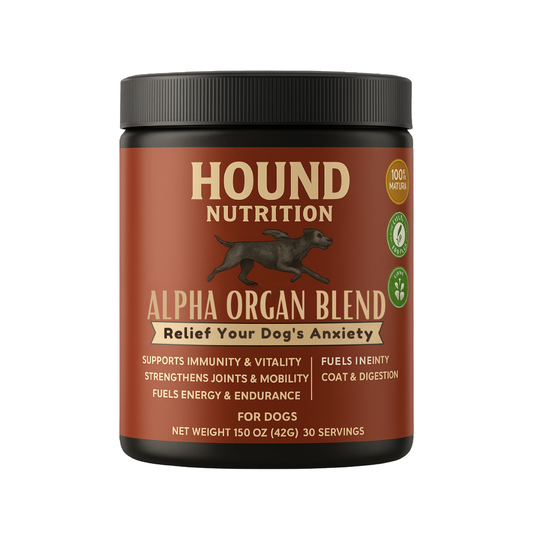 Alpha Organ Blend: Supports calm behavior in dogs
