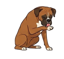 Paw 
Licking