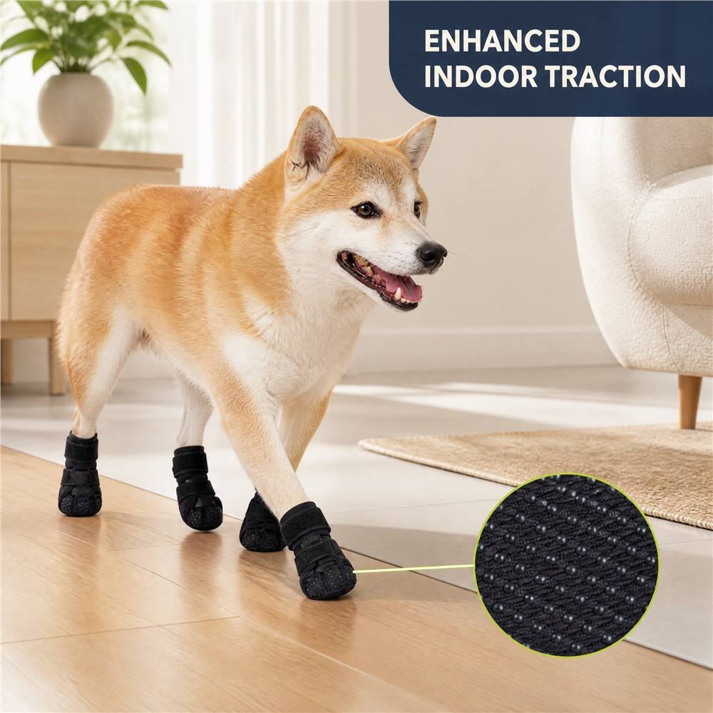 Orthopedic dog shoe With Anti Slip