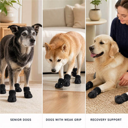 Orthopedic dog shoe With Anti Slip